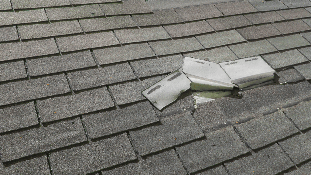 hidden storm roof damage