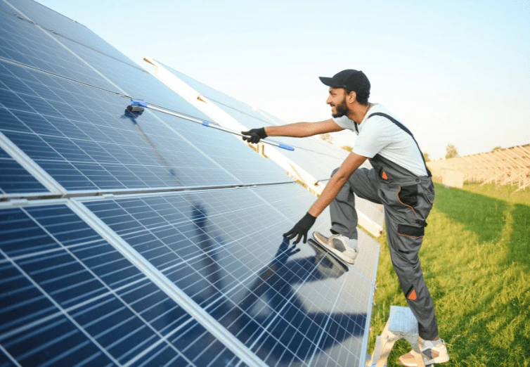 Solar panal maintenance