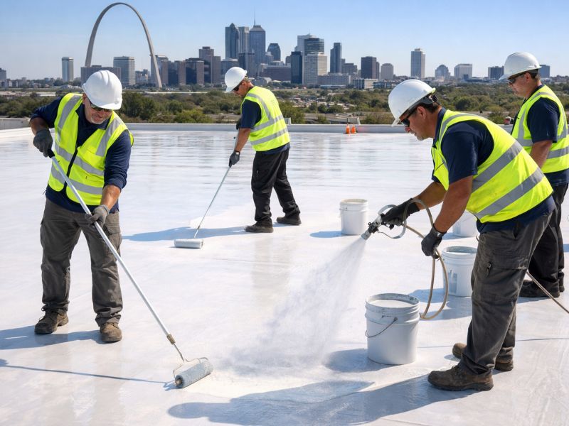 Commercial Roof Coating 