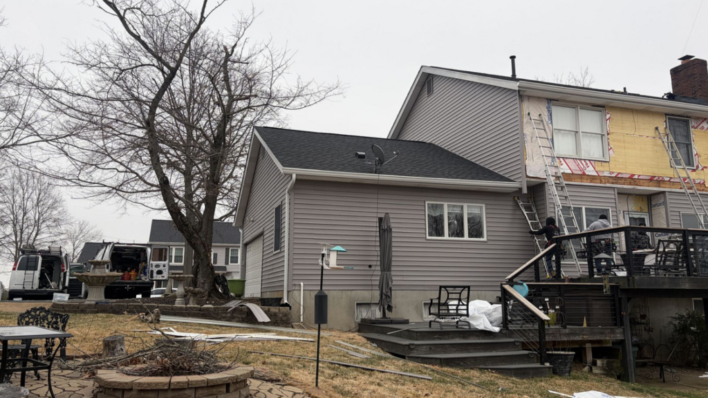 chimney flashing repair