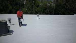 Emergency commercial roof repair
